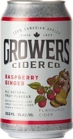 Growers Raspberry Ginger 6X355Ml