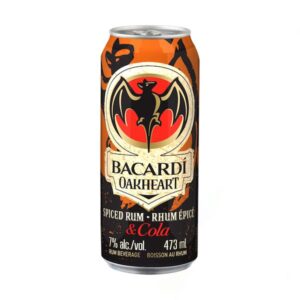 Bacardi Oakheart and Cola <br> 473ml 7%