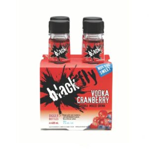 Black Fly Vodka Cranberry <br>4X400ml 7%