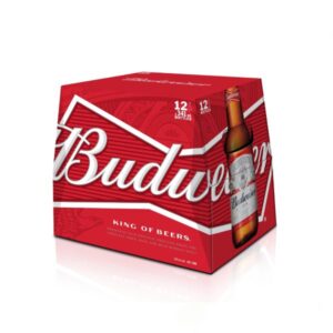 Budweiser <br>12X341ml 5%