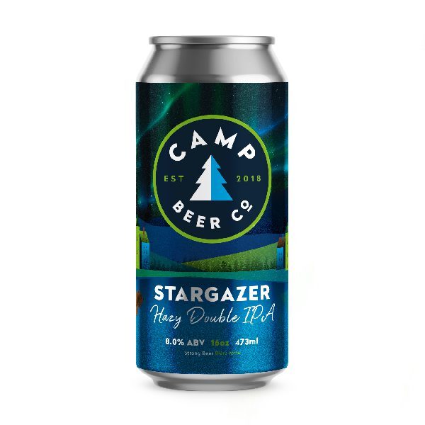 CAMP BEER STARGAZER – HAZY DOUBLE IPA <br>4x473ml 8.0%