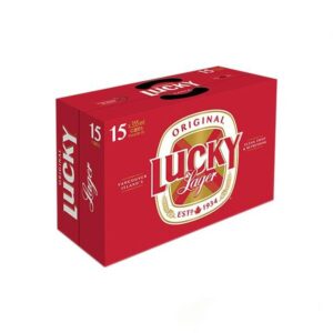 Lucky Lager <br> 15X355ml 5%