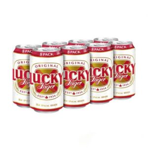 Lucky Lager <br> 8X355ml 5%