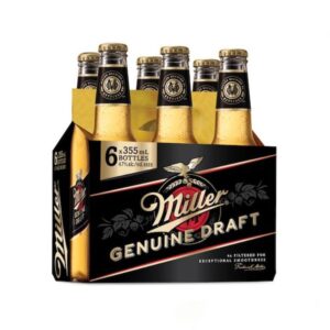 Miller Genuine Draft <br> 6x355ml 4.7%