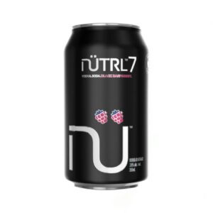 NUTRL7 VODKA SODA BLACK RASPBERRY <br>473ml 7%