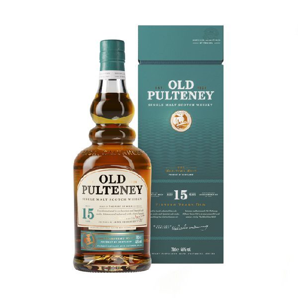 OLD PULTENEY – 15 YEAR OLD <br> 750ml 46%