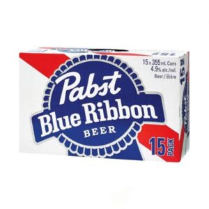Pabst Blue Ribbon <br> 15X355ml 4.9%