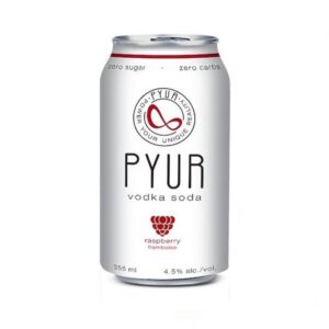 Pyur Raspberry Vodka Soda <br> 6X355ml 4.5%