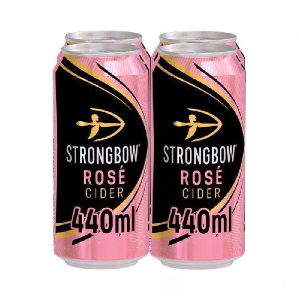 STRONGBOW ROSE <br> 4x440ml 5%