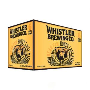 Whistler Honey Lager<br>6x355ml 5%