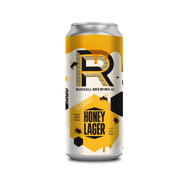 RUSSELL HONEY LAGER <br>4X473ML 5%